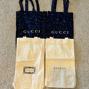 Gucci 4-Pack Small Canvas Totes